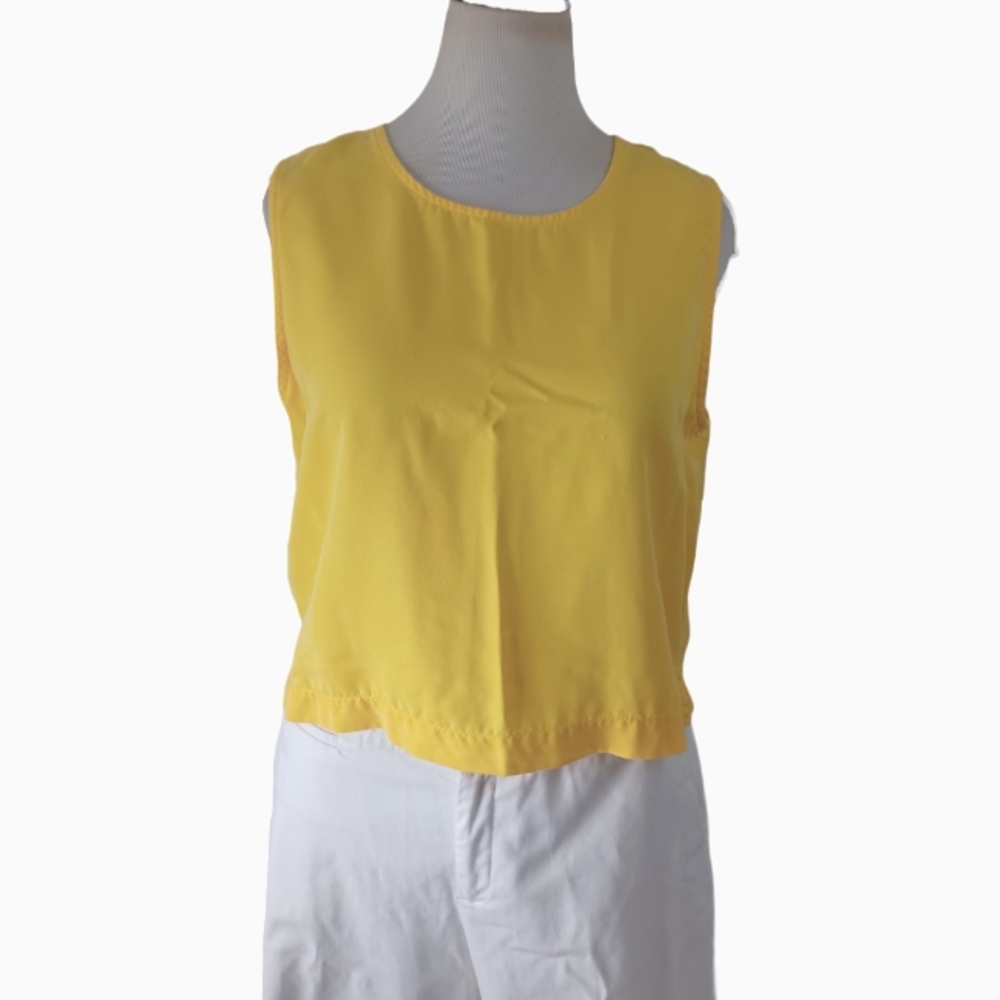 VINTAGE JONES NEW YORK SPORTS CROP TOP SIZE L
